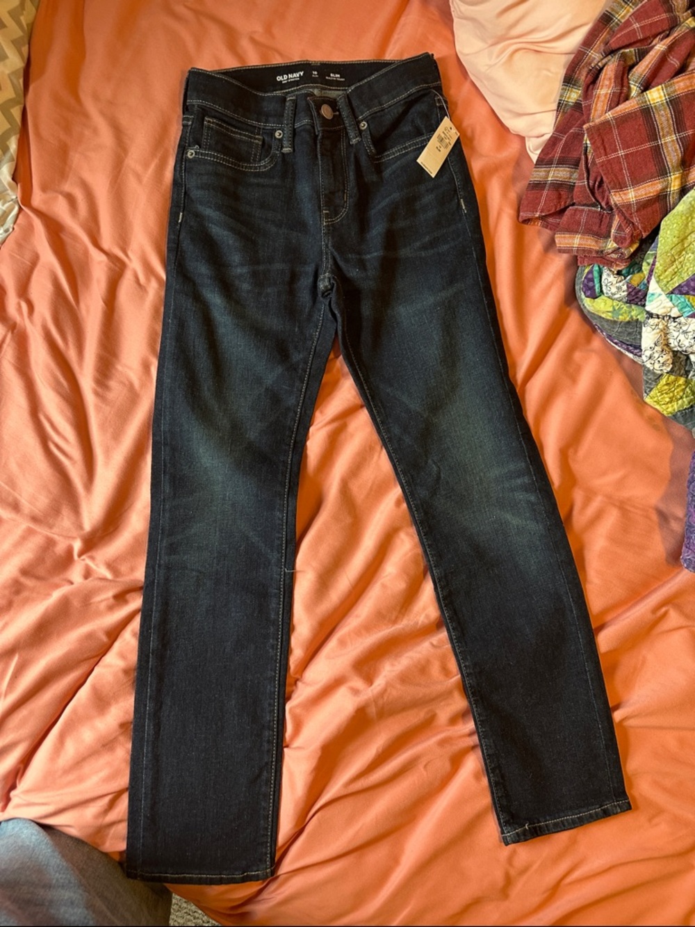 Old Navy Kids Dark Indigo Straight Jeans